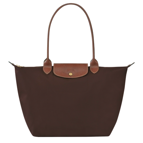 Bolso Grande Nylon Plegable, Ébano