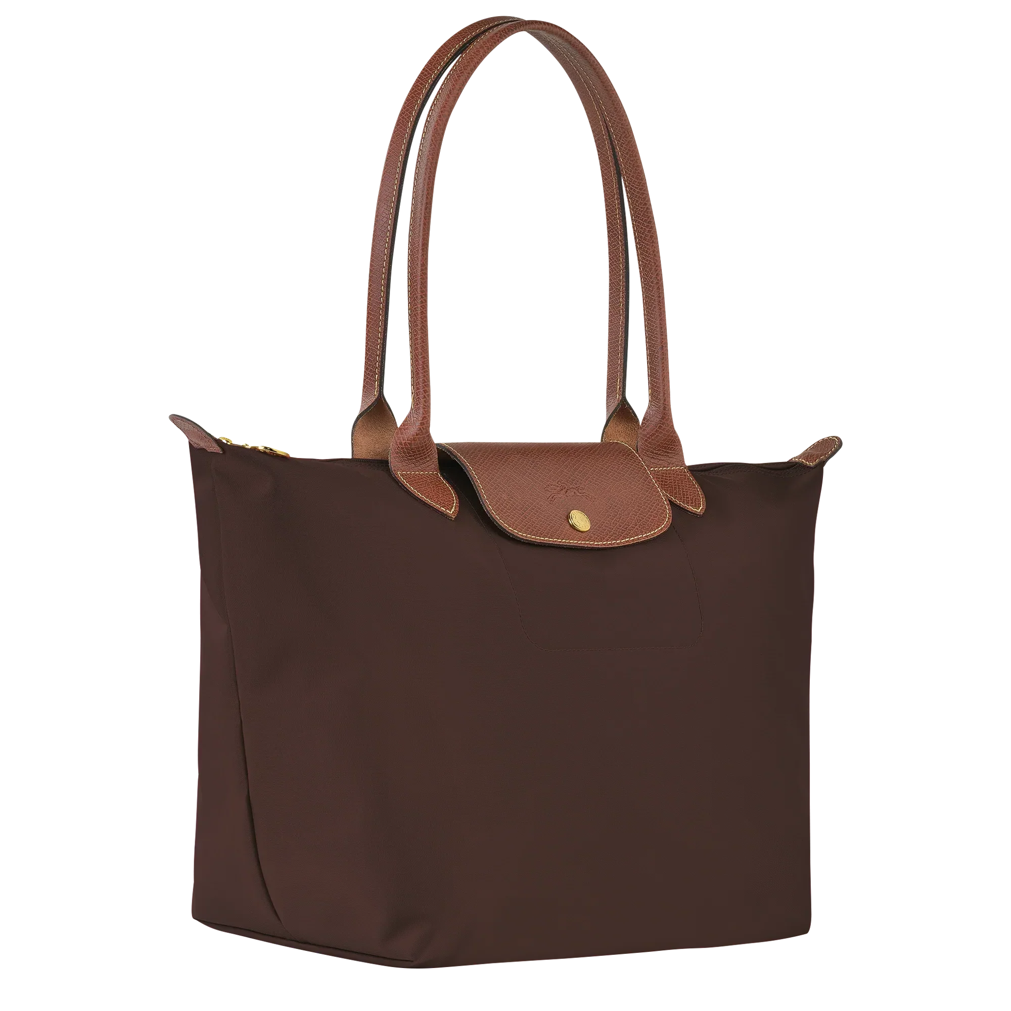 Bolso Grande Nylon Plegable, Ébano