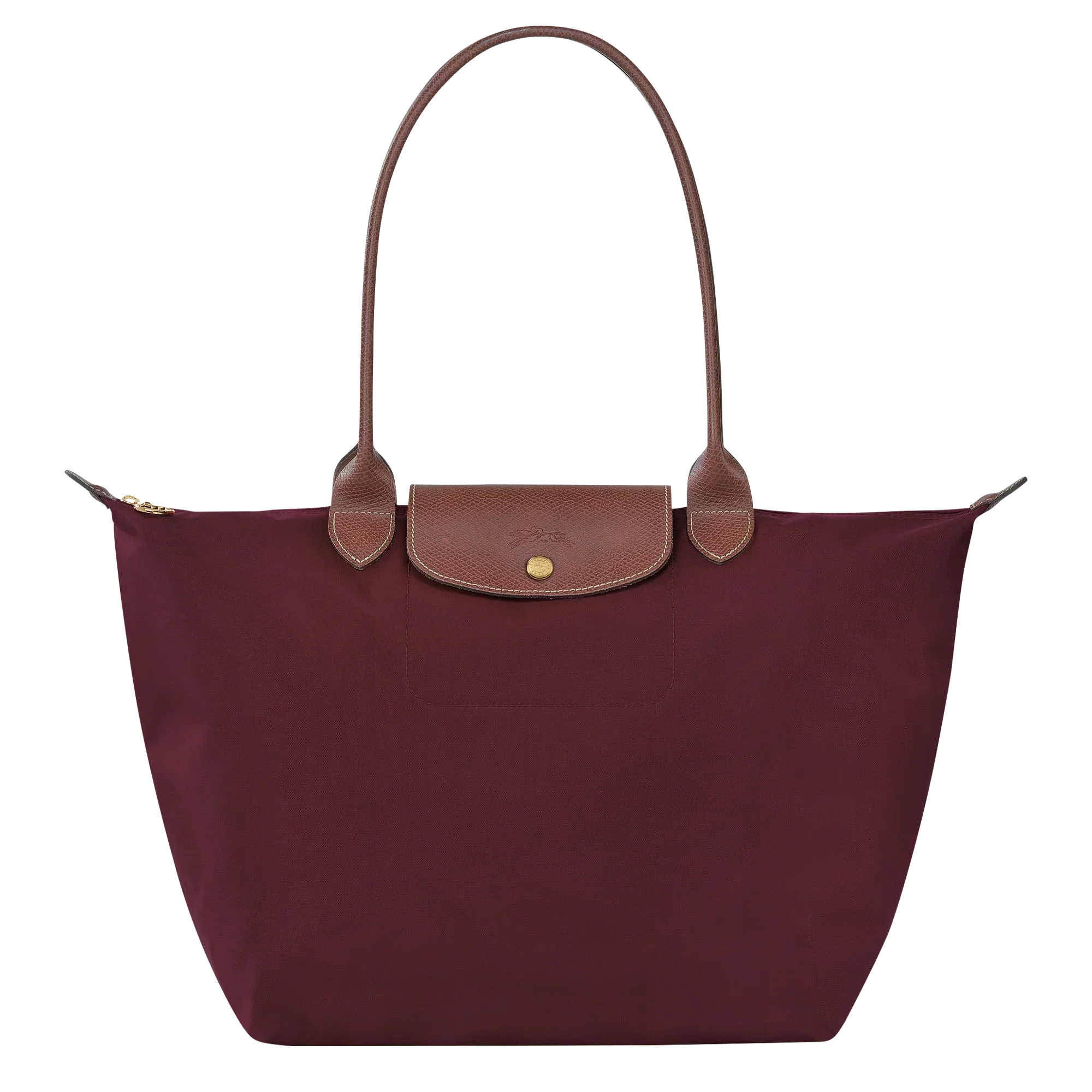 BOLSO TOTE GRANDE LONGCHANT | BURGUNDY