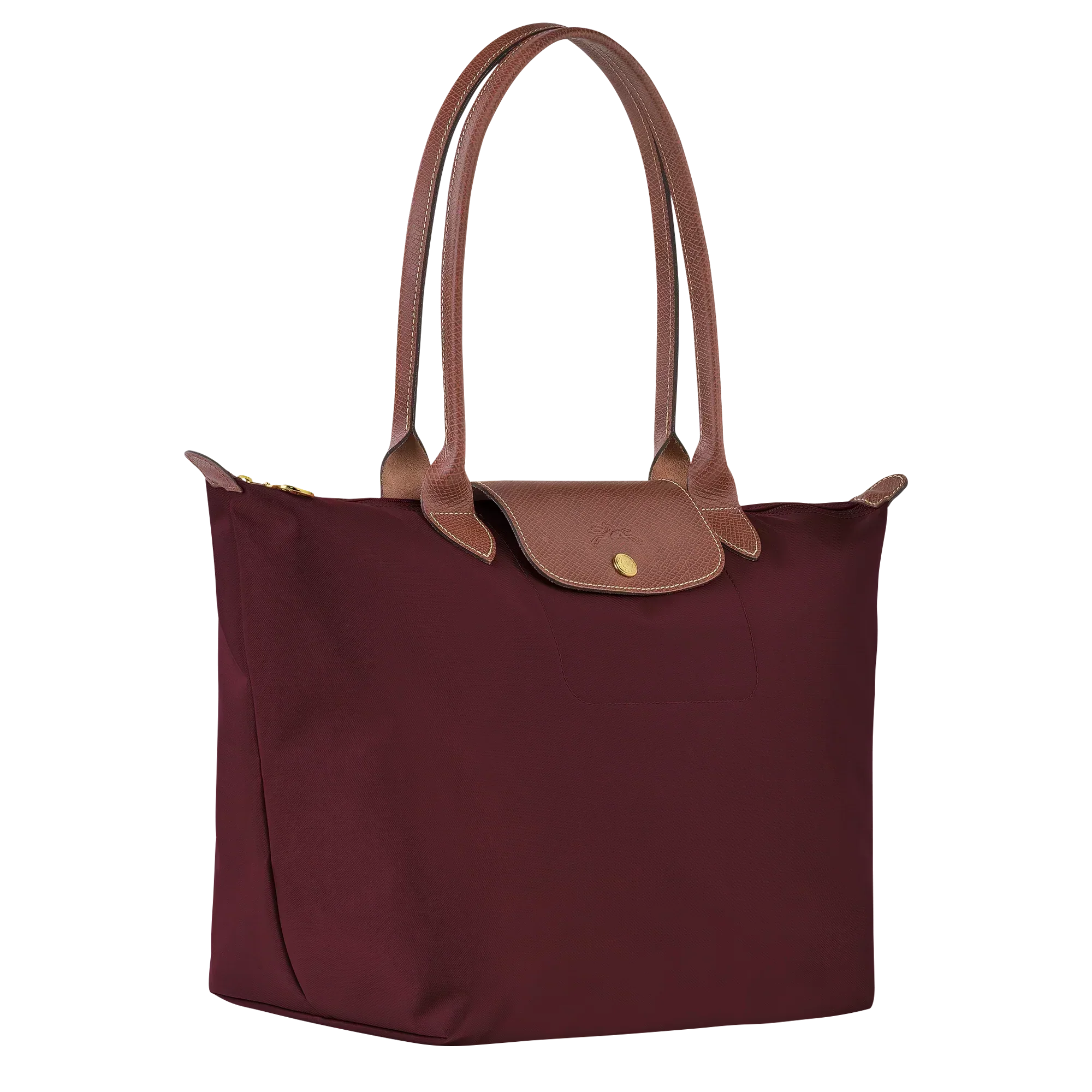 BOLSO TOTE GRANDE LONGCHANT | BURGUNDY
