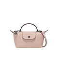 MINI BOLSO DE PIEL LONGCHAMT | ROSA