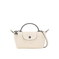 MINI BOLSO DE PIEL LONGCHAMT | BLANCO