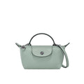 MINI BOLSO DE PIEL LONGCHAMT | AZUL CLARO